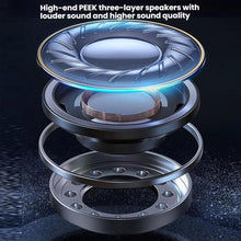 Load image into Gallery viewer, 6 in 1 Desktop Magnetic Wireless Charging Clock Countdown RGB Bluetooth Speaker