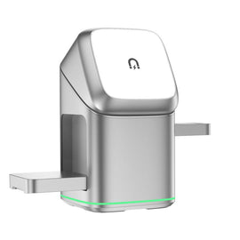 3 in 1 Metal Magnetic Wireless Charging Rotating Base Stand