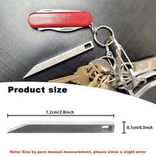 Load image into Gallery viewer, Portable Multi-Function Crowbar Self-Defense Bottle Opener Keychain