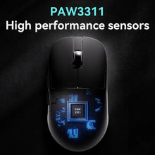 Load image into Gallery viewer, Ajazz AJ159P MC Tri-Mode Magnetic Wireless Mouse Ergonomic Lightweight Silent Gaming Mice