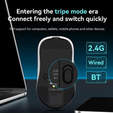 Load image into Gallery viewer, Ajazz AJ159P MC Tri-Mode Magnetic Wireless Mouse Ergonomic Lightweight Silent Gaming Mice