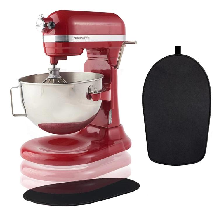 Kitchen Blender Rubber Non-Slip Mat, Small + 2 Cord Clips, Small + 1 Cord Clip