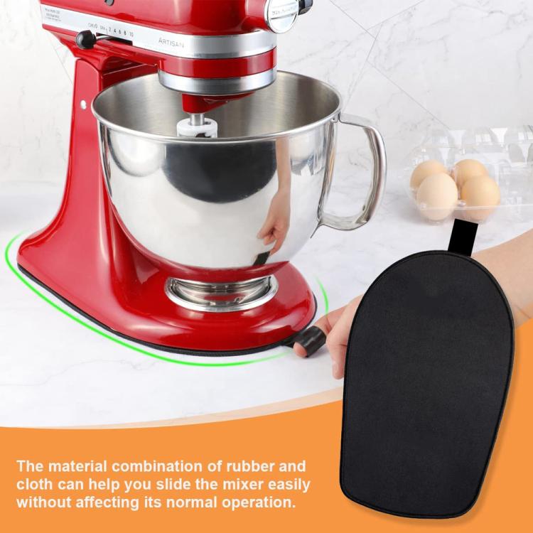 Kitchen Blender Rubber Non-Slip Mat, Small + 2 Cord Clips, Small + 1 Cord Clip