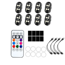 Load image into Gallery viewer, Wireless Remote-Controlled Motorcycle LED Flashing Taillight For Retrofitting, 1 Light, 2 Lights, 4 Lights, 6 Lights, 8 Lights