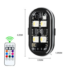 Load image into Gallery viewer, Wireless Remote-Controlled Motorcycle LED Flashing Taillight For Retrofitting, 1 Light, 2 Lights, 4 Lights, 6 Lights, 8 Lights