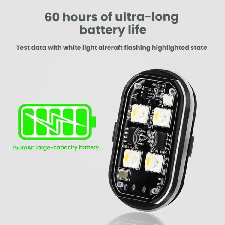 Wireless Remote-Controlled Motorcycle LED Flashing Taillight For Retrofitting, 1 Light, 2 Lights, 4 Lights, 6 Lights, 8 Lights