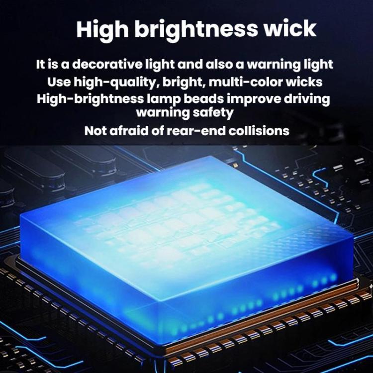 Wireless Remote-Controlled Motorcycle LED Flashing Taillight For Retrofitting, 1 Light, 2 Lights, 4 Lights, 6 Lights, 8 Lights