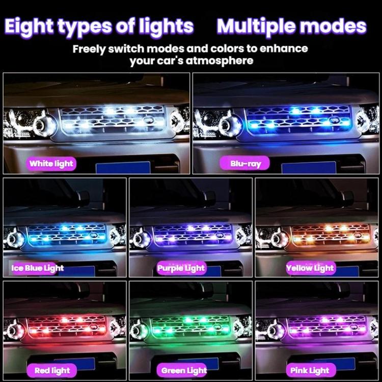 Wireless Remote-Controlled Motorcycle LED Flashing Taillight For Retrofitting, 1 Light, 2 Lights, 4 Lights, 6 Lights, 8 Lights