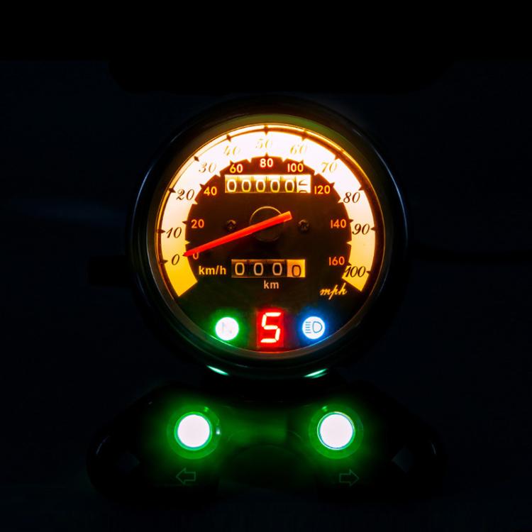 Retro Motorcycle Odometer For Honda CG125 / Suzuki GN125, 4986