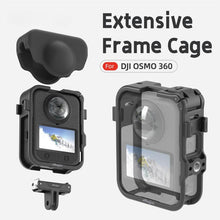 Load image into Gallery viewer, For DJI Osmo 360 aMagisn Expansion Cage Plastic Frame with Lens Cap