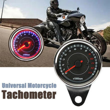 Load image into Gallery viewer, Motorcycle LED Backlit Engine Speedometer, 7566