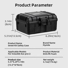 Load image into Gallery viewer, Flymile Carrying Case For Insta360 Ace Pro Street Photography Kit Shockproof Protective Storage Box, Carrying Case