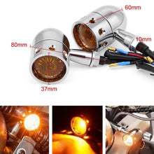 Load image into Gallery viewer, 2pcs Hollow Motorcycle Modified Turn Signal Light