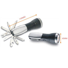 Load image into Gallery viewer, Portable Outdoor Flashlight Emergency Tool Kit