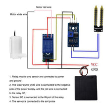 Load image into Gallery viewer, DIY Soil Moisture Detection Automatic Watering Pump Irrigation Kit, 1-Way