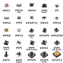 Load image into Gallery viewer, 125pcs /Set Car Button Micro Tactile Switch, 125pcs /Set