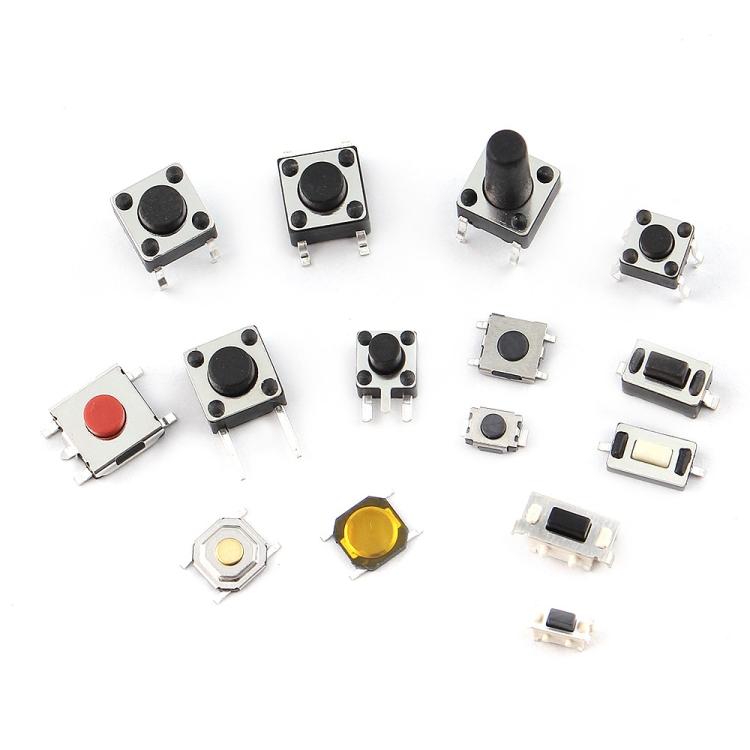 125pcs /Set Car Button Micro Tactile Switch, 125pcs /Set