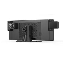 Load image into Gallery viewer, Voice-Controlled CarPlay With Split-Screen Dual-Camera Dashcam, Front Camera + Interior View, With Rear View Camera