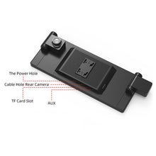 Load image into Gallery viewer, Voice-Controlled CarPlay With Split-Screen Dual-Camera Dashcam, Front Camera + Interior View, With Rear View Camera