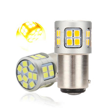 Load image into Gallery viewer, 1pair Automotive 30-LED Wick 12V-80V Turn/Daytime Running/Taillight, 1156 Straight Pin, 1156 Crooked Pin, 1157