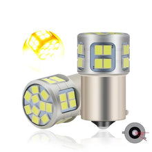 Load image into Gallery viewer, 1pair Automotive 30-LED Wick 12V-80V Turn/Daytime Running/Taillight, 1156 Straight Pin, 1156 Crooked Pin, 1157