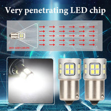 Load image into Gallery viewer, 1pair Automotive 30-LED Wick 12V-80V Turn/Daytime Running/Taillight, 1156 Straight Pin, 1156 Crooked Pin, 1157