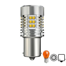 Load image into Gallery viewer, 25W Automotive LED Anti-Flicker Decoded Turn Signal Light With Fan, 1156 150 Degree, 1156 180 Degree, T20 / 7440