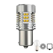 Load image into Gallery viewer, 25W Automotive LED Anti-Flicker Decoded Turn Signal Light With Fan, 1156 150 Degree, 1156 180 Degree, T20 / 7440