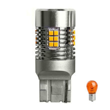 Load image into Gallery viewer, 25W Automotive LED Anti-Flicker Decoded Turn Signal Light With Fan, 1156 150 Degree, 1156 180 Degree, T20 / 7440
