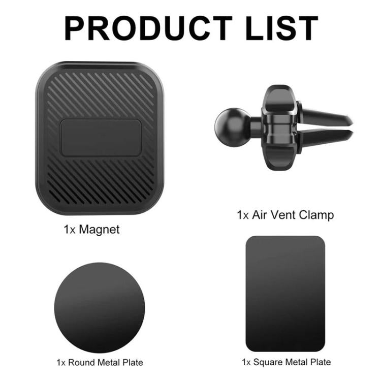 Car Air Vent Clip-On Magnetic Phone Mount Universal Phone Navigation Holder, ML-172