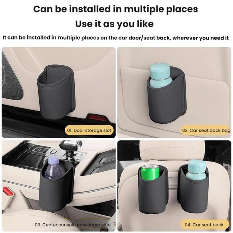 Car Cup Holder Seat Back Interior Storage Bag