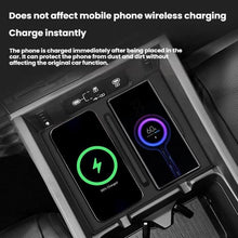 Load image into Gallery viewer, Anti-Slip Dust-Resistant Wireless Charging Silicone Mat For 2024 Hyundai Santa Fe