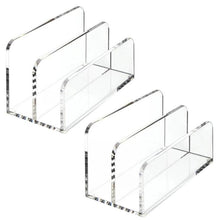 Load image into Gallery viewer, Acrylic Desk Organizer Box File Rack, Single, Double