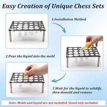 Load image into Gallery viewer, 24-Hole Chess Mold Stand, YX201