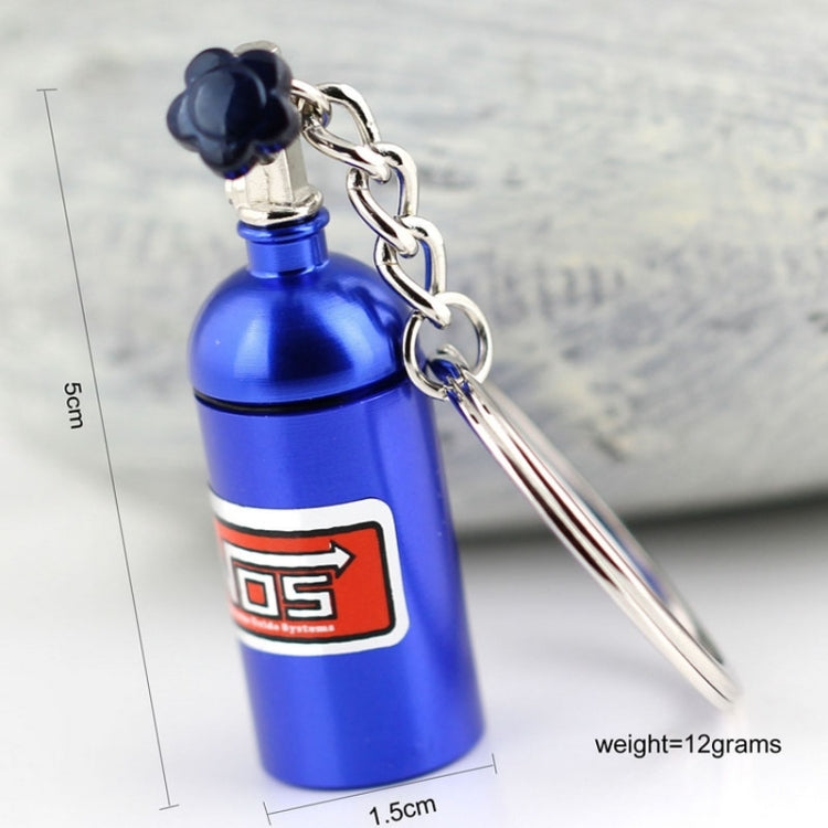 2 PCS Fashion Metal Keyring Car Keychain Auto Key Chain Key Ring, Black, Blue, White, Red, Purple, Gold, Green