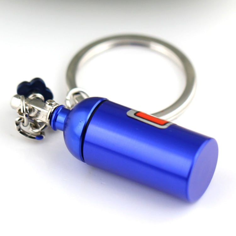 2 PCS Fashion Metal Keyring Car Keychain Auto Key Chain Key Ring, Black, Blue, White, Red, Purple, Gold, Green
