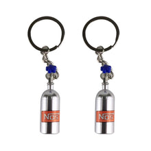 Load image into Gallery viewer, 2 PCS Fashion Metal Keyring Car Keychain Auto Key Chain Key Ring, Black, Blue, White, Red, Purple, Gold, Green