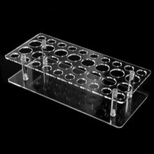 Load image into Gallery viewer, 36-Hole Transparent Acrylic Lipstick Display Stand Perfume Makeup Brush Storage Rack, YX202