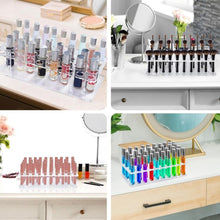 Load image into Gallery viewer, 36-Hole Transparent Acrylic Lipstick Display Stand Perfume Makeup Brush Storage Rack, YX202