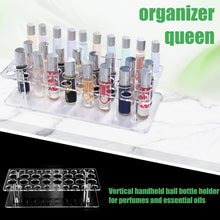 Load image into Gallery viewer, 36-Hole Transparent Acrylic Lipstick Display Stand Perfume Makeup Brush Storage Rack, YX202
