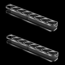 Load image into Gallery viewer, 8-Hole Acrylic Small Bottle Stand Rack, Single, Double