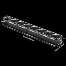Load image into Gallery viewer, 8-Hole Acrylic Small Bottle Stand Rack, Single, Double