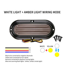 Load image into Gallery viewer, Truck Trailer Dual-Color Flashing 74 LED Taillights Brake Lights