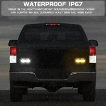 Load image into Gallery viewer, Truck Trailer Dual-Color Flashing 74 LED Taillights Brake Lights