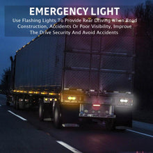 Load image into Gallery viewer, Truck Trailer Dual-Color Flashing 74 LED Taillights Brake Lights