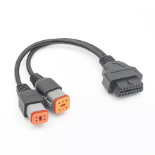 Load image into Gallery viewer, Motorcycle 6+4 Pin Adapter Cable for Harley Davidson