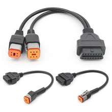 Load image into Gallery viewer, Motorcycle 6+4 Pin Adapter Cable for Harley Davidson