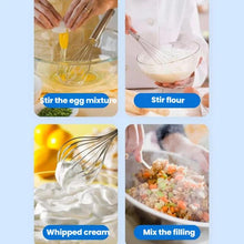 Load image into Gallery viewer, 2pcs /Set 304 Stainless Steel Whisk Attachment For Donlim, Hauswirt Electric Hand Mixers