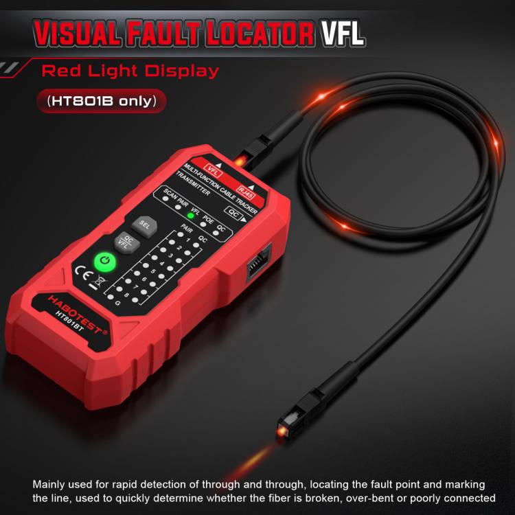 HABOTEST Multi-Function Network Cable Finder Tester, HT801B
