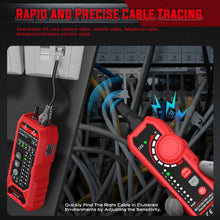 Load image into Gallery viewer, HABOTEST Multi-Function Network Cable Finder Tester, HT801B